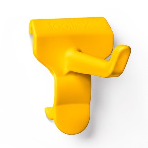 Vikan P01H-7 Toolflex One P-01 Hook 3-Pack - Yellow